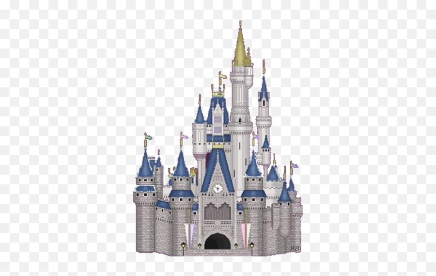 Cropped - Disney Cinderella Castle Emoji,Cb Logo