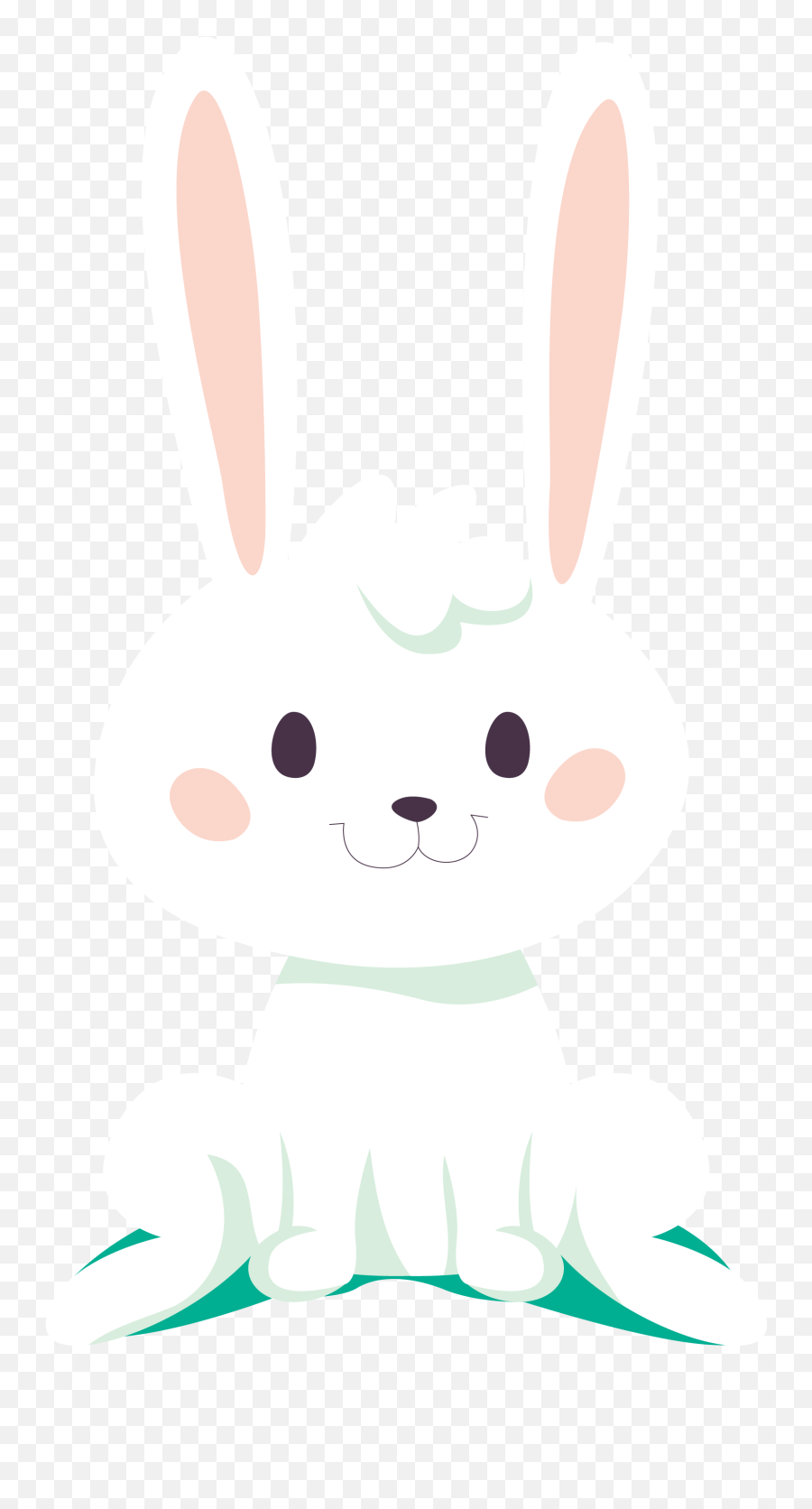 Rabbit Png Transparent Free Images - Transparent Background Coelho Da Páscoa Png Emoji,Easter Bunny Clipart