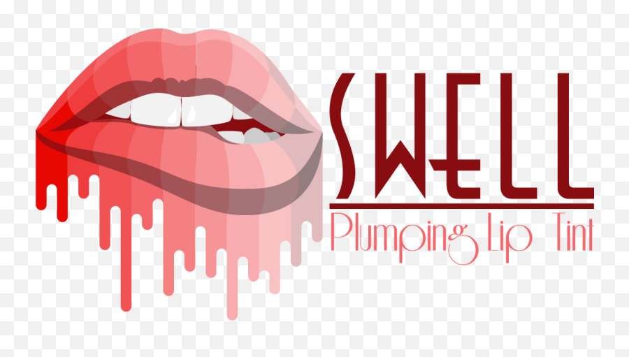 Design - Girly Emoji,Lip Gloss Logo