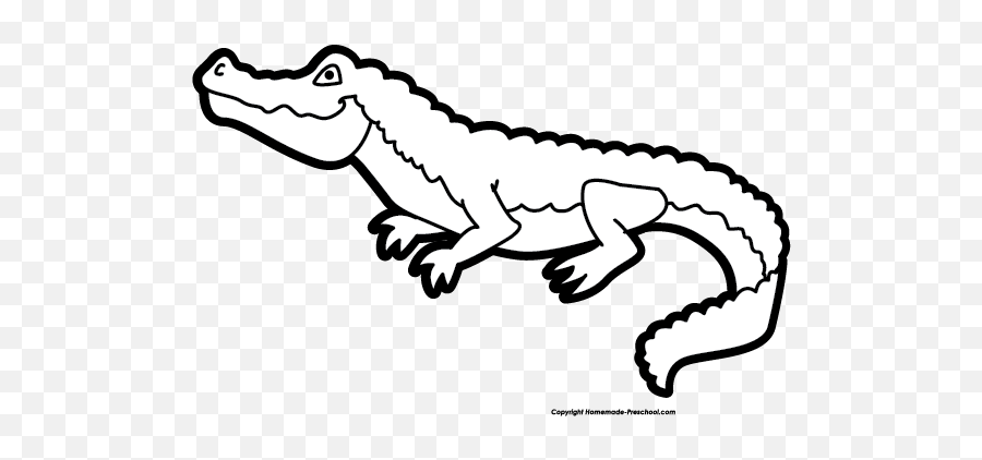 Alligator Clipart 5 - Crocodile Clip Art Drawing Emoji,Alligator Clipart