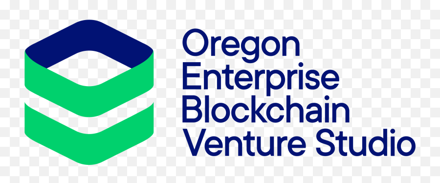 Oregon Enterprise Blockchain Venture Studio - Vertical Emoji,Blockchain Logo