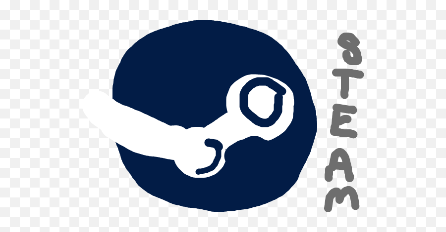 Steam Icon Pictures - Poorly Drawn Steam Logo Emoji,Steam Logo