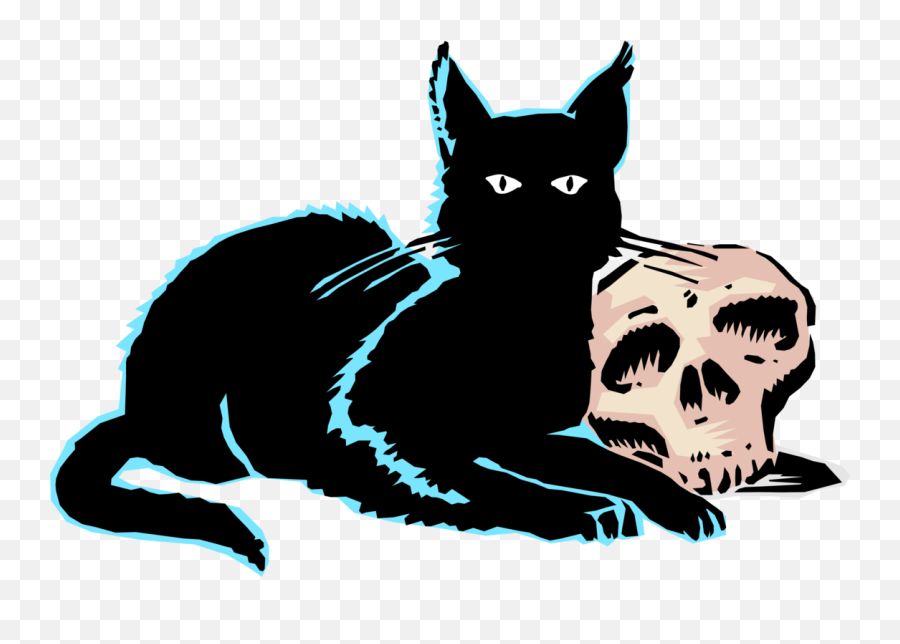 Black Cat Clipart Png - Evil Black Cat Evil Black Black Cat Emoji,Black Cat Clipart