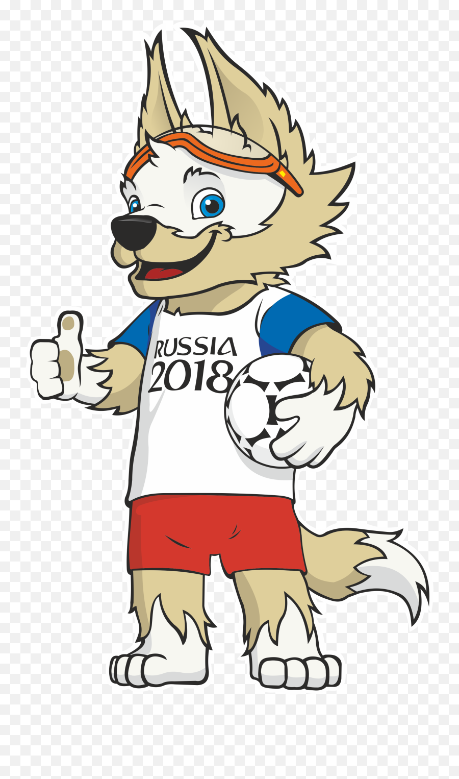 2018 Fifa World Cup Logo Mascot Emoji,2018 World Cup Logo