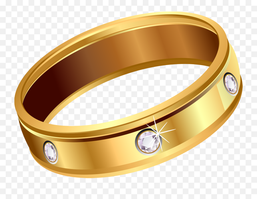 Gold Ring Png Download Free Clip Art - Gold Ring Transparent Emoji,Ring Png