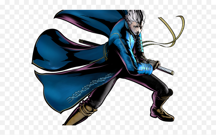 Download Devil May Cry Clipart Vergil - Ultimate Marvel Vs Emoji,Cry Clipart