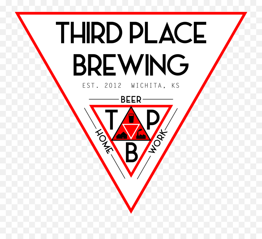Third Place Brewing Emoji,Three Triangle Logo