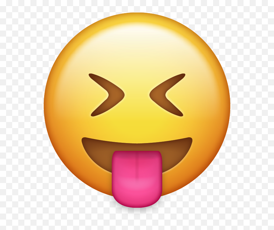 Emoji Clipart Apple Emoji Apple - Tongue Out Emoji Iphone,Transparent Emojis
