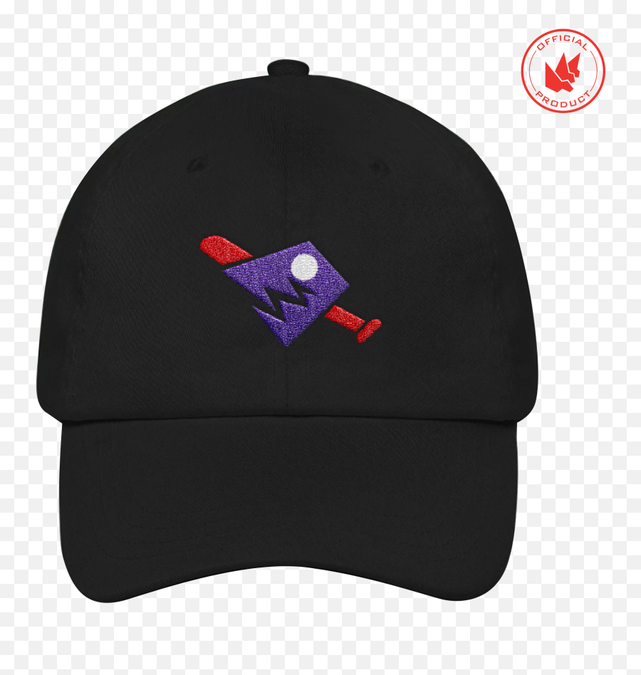 Raptor Purple Icon Dad Hat - Demi Cercle Emoji,Raptor Logo