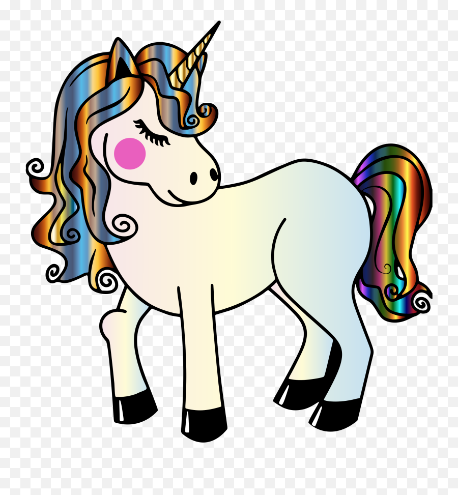 Unicorn Clip Art Image Vector Graphics Emoji,Free Unicorn Clipart