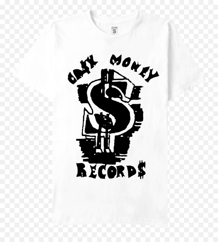 Cash Money Logo White T - Cash Money Records Emoji,Money Logo