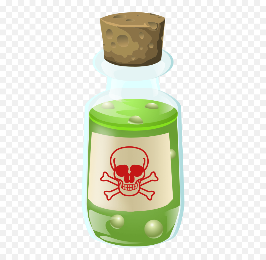 Poison Bottle U2013 Free Svg Clipart - Clip Art Emoji,Poison Clipart