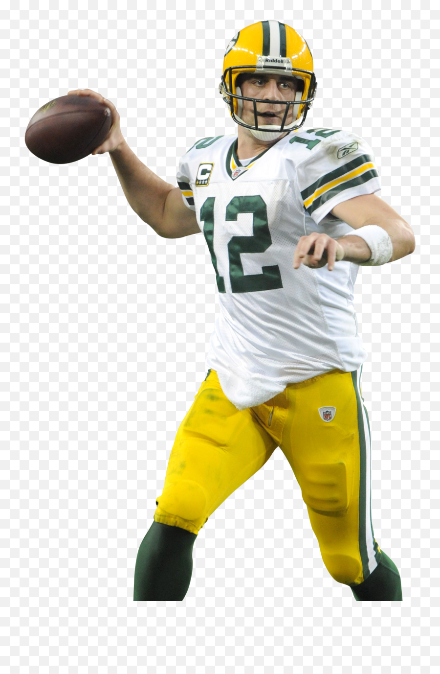 Nfl Players Png - Aaron Rodgers Png Emoji,Green Bay Packers Clipart