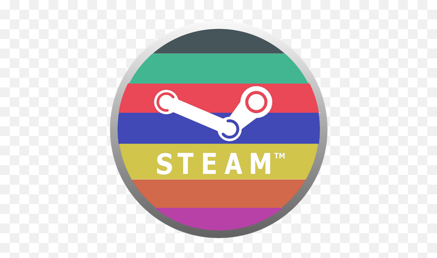 Steam Icon Icon 1024x1024px Png - Rainbow Imovie Logo Emoji,Steam Logo