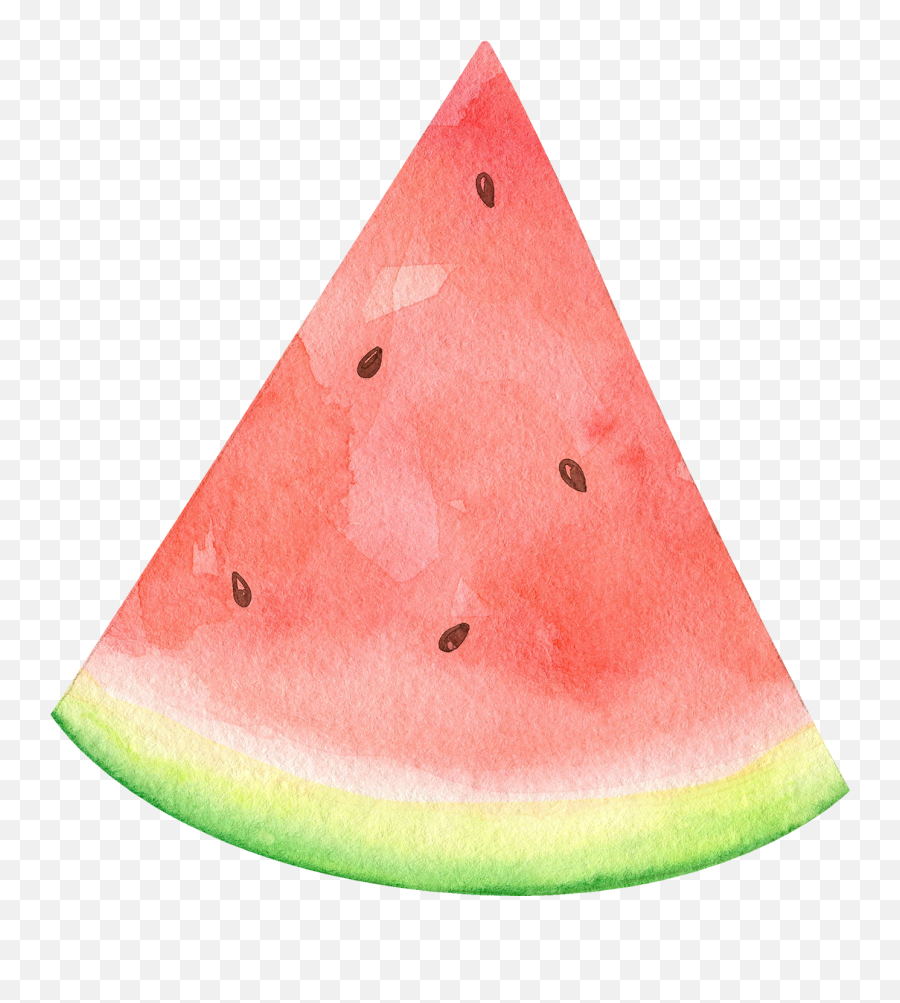 Watercolor Watermelon Transparent - Watermelon Water Color Transparent Emoji,Watermelon Transparent