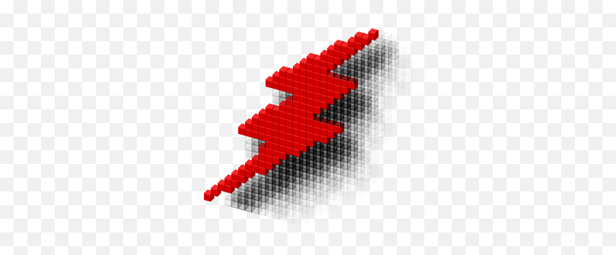 Red Lightning Bolt Cursor Emoji,Red Lightning Transparent