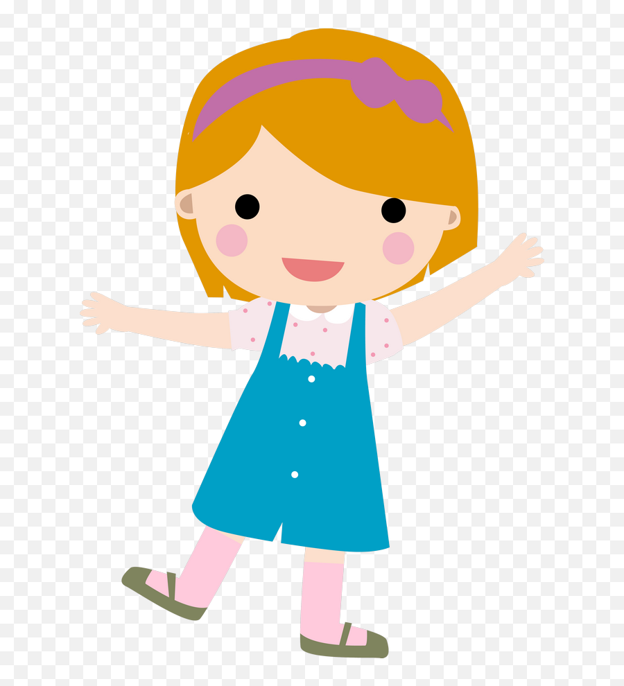 Girl Dancing Clips Preschool Crafts Little Emoji,Little Kids Clipart