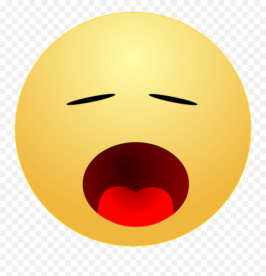 Bewildered Emoji Png Clipart Png Mart,Yawn Clipart