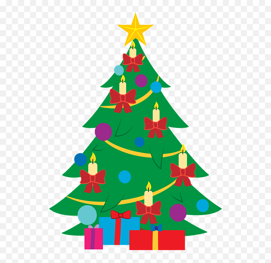 Christmas Tree Clipart Free Download Transparent Png Emoji,Fir Tree Clipart