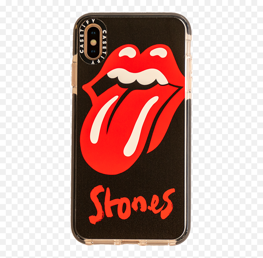 Rolling Stones X Casetify Black Impact - Rolling Stones 2016 Shirt Emoji,Rolling Stone Logo
