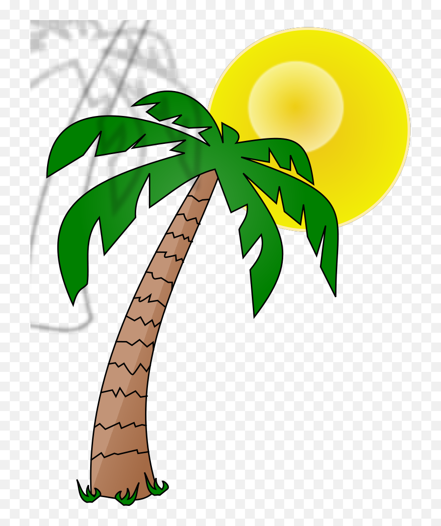 Dark Blue Palm Tree Svg Clip Arts Download - Download Clip Cartoon Palm Tree Royalty Free Emoji,Palm Tree Png