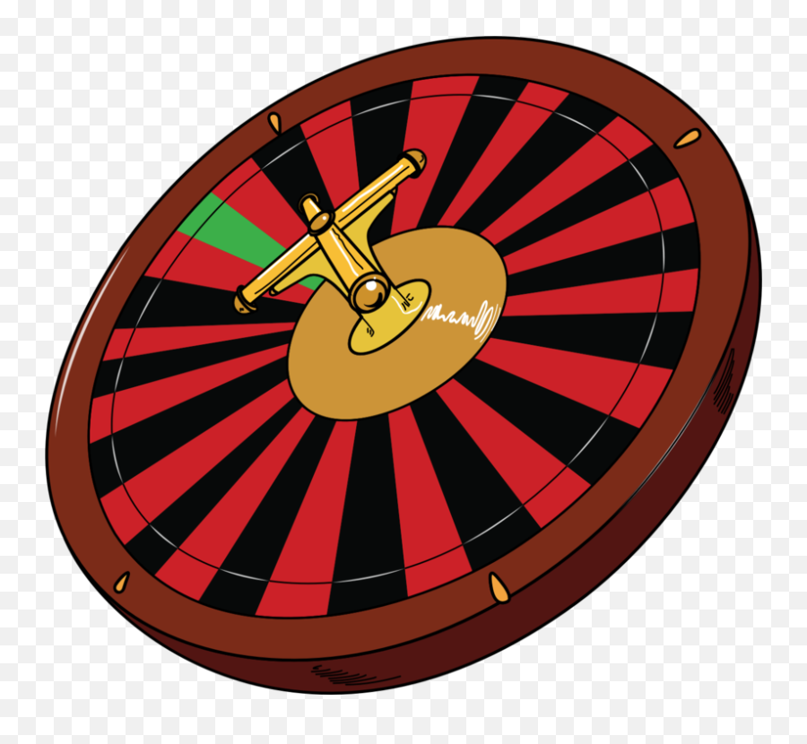 Free Clipart Roulette Wheel Casino - Cartoon Roulette Wheel Png Emoji,Wheel Clipart