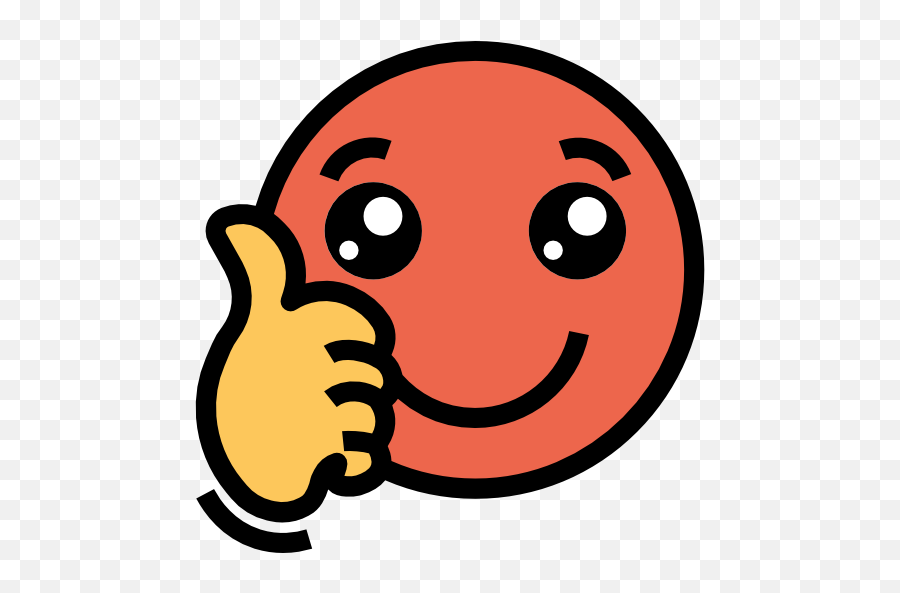 Thumbs Up - Free Smileys Icons Smile Icon With Thumbs Up Emoji,Thumbs Up Emoji Png