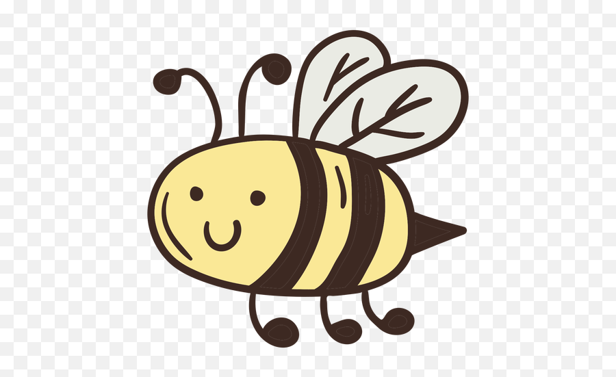 Cute Bee Insect - Transparent Png U0026 Svg Vector File Cute Bee Transparent Png Emoji,Cute Transparent