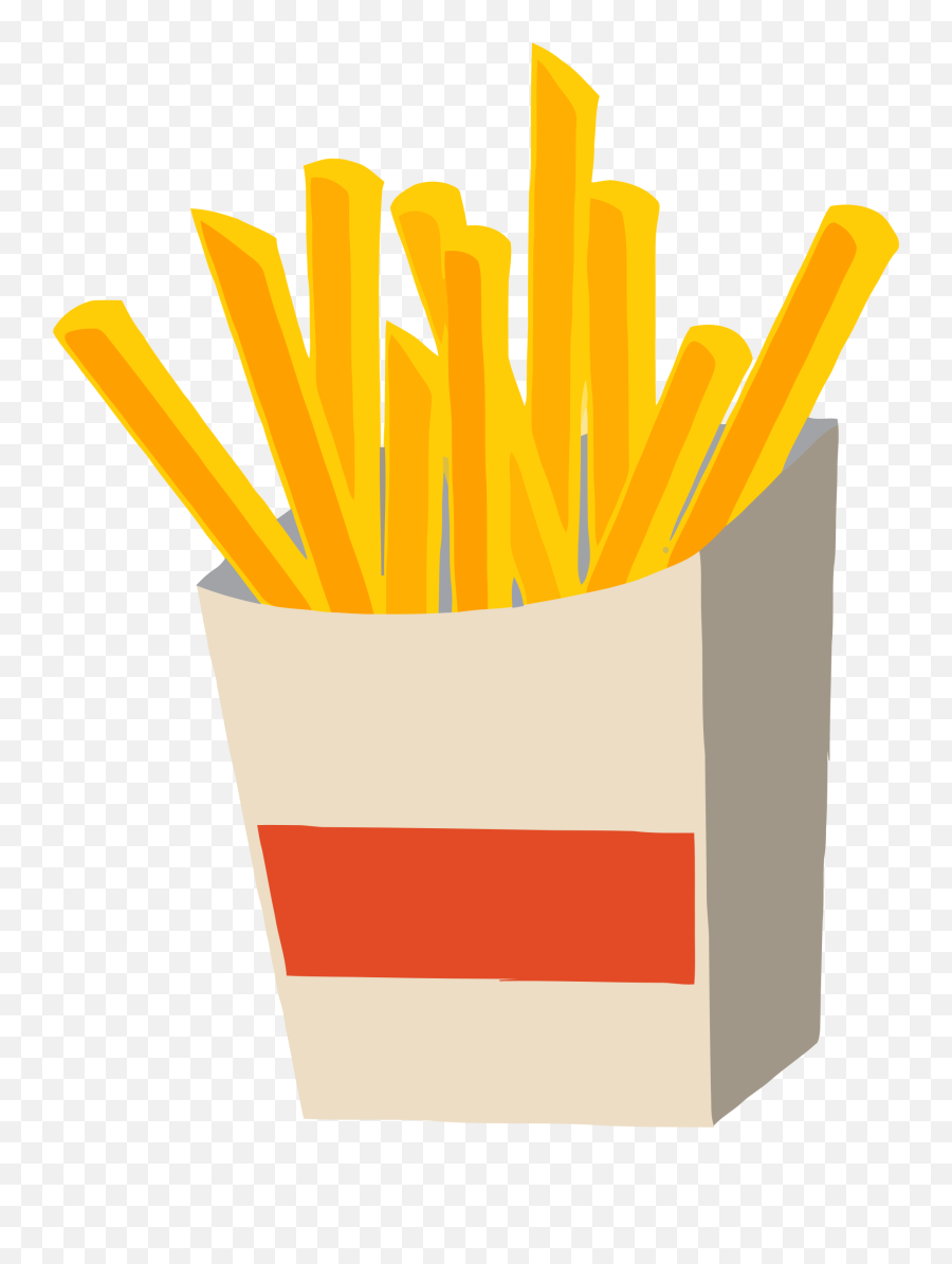 French Fries Transparent Cartoon - Fries Png Clipart Emoji,Fries Png
