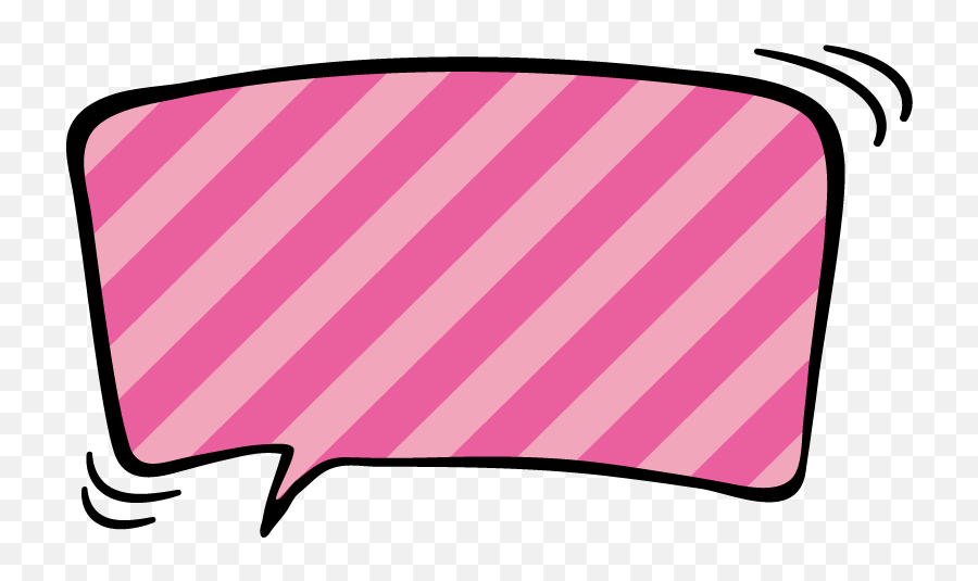 Word Bubble Png - Girly Emoji,Word Bubble Png