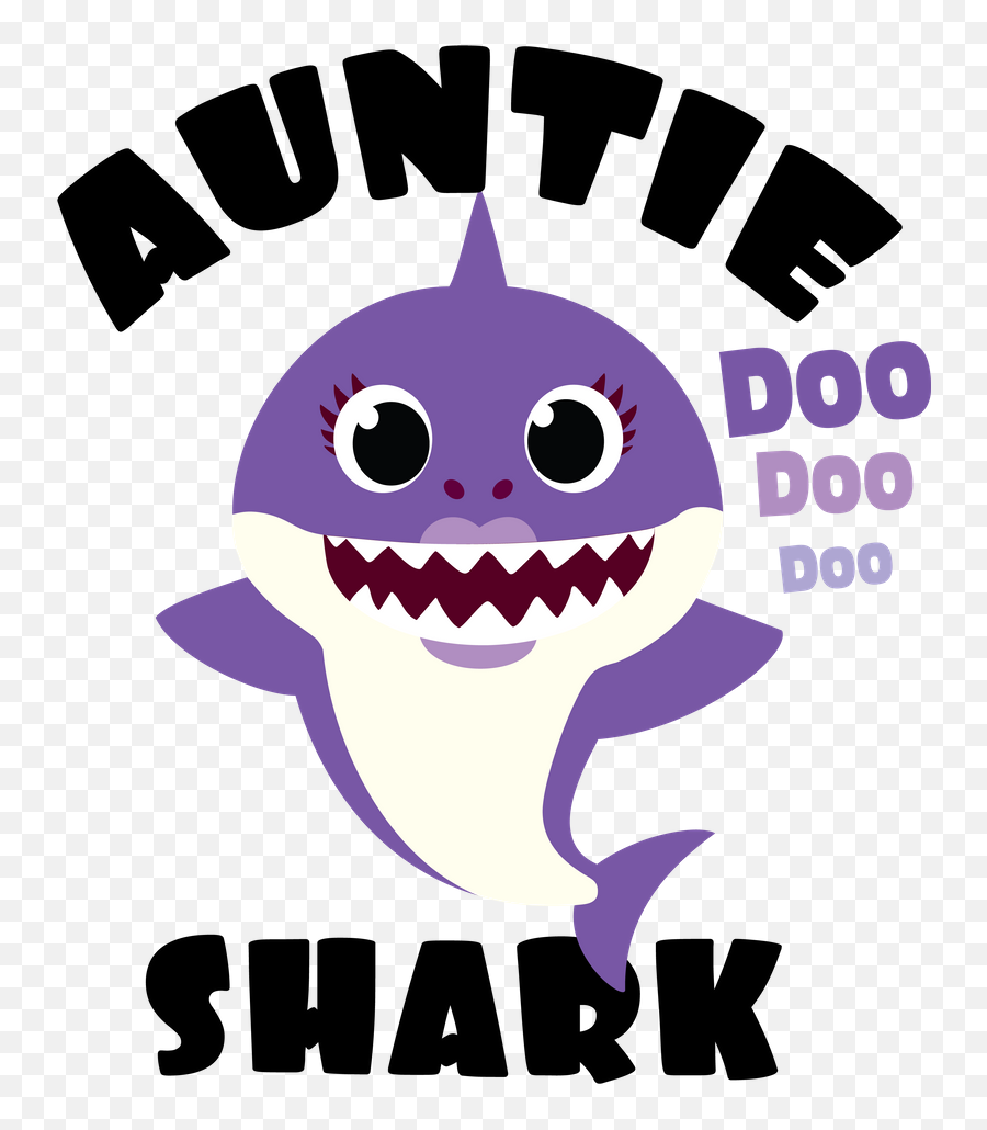 Cute Baby Shark Matching Family Art - Sister Shark Doo Doo Emoji,Baby Shark Clipart