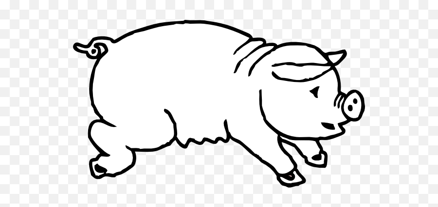 Pig Clip Art At Clkercom - Vector Clip Art Online Royalty Clip Art Emoji,Guinea Pig Clipart