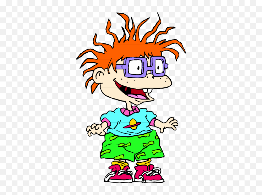 Download Hd Chuckie Finster Pictures - Chuckie From Rugrats Transparent Background Chuckie Rugrats Png Emoji,Rugrats Logo