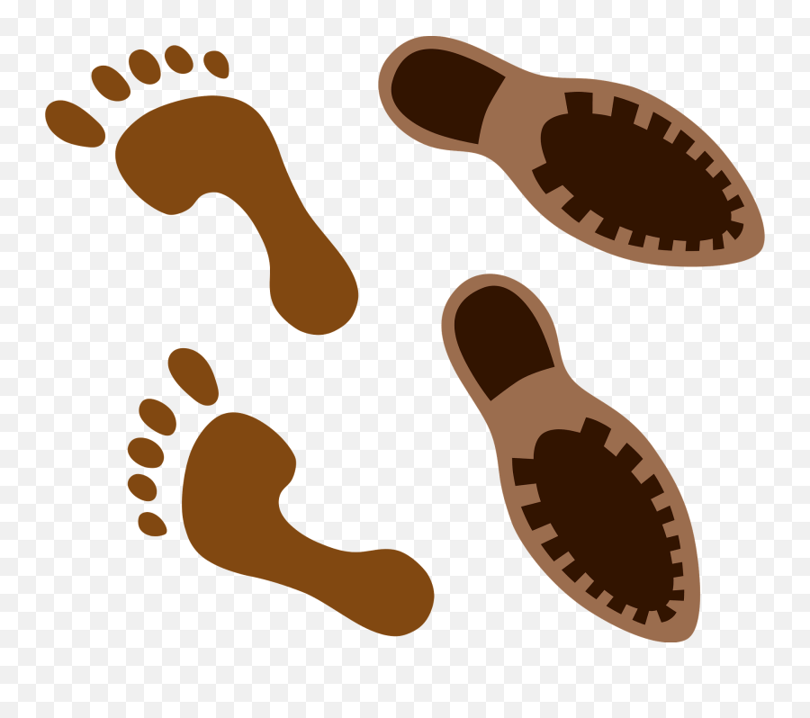 Footsteps Clipart - Dirty Emoji,Footsteps Clipart