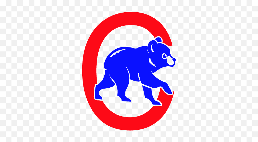 Download Chicago Cubs Bear Logo Png - Chicago Cubs Logo Emoji,Cubs Bear Logo