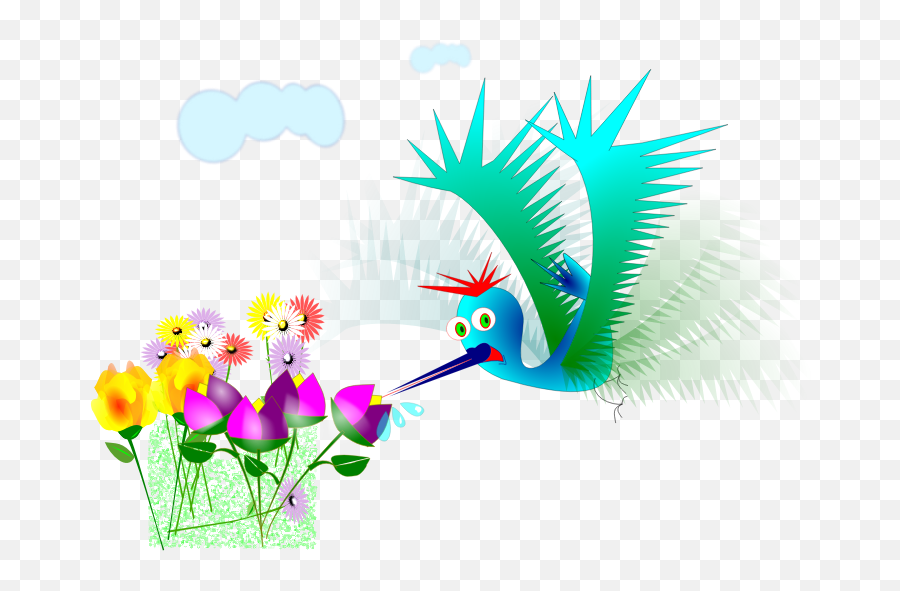 Hummingbird Free To Use Clipart 2 - Clip Art Emoji,Hummingbird Clipart