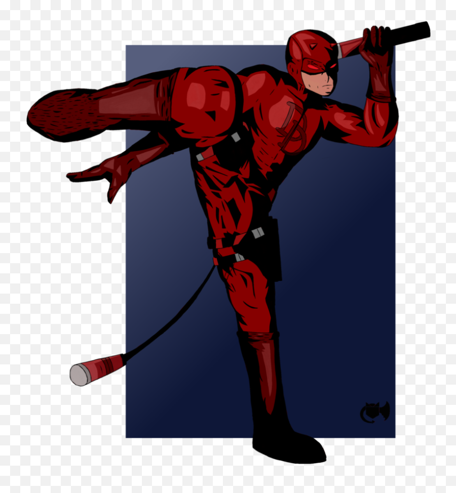 Free Transparent Daredevil Png Download - Daredevil Red Artwork Png Emoji,Daredevil Png