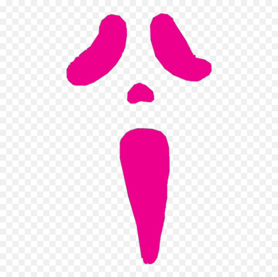 Pink Emoji,Scream Clipart