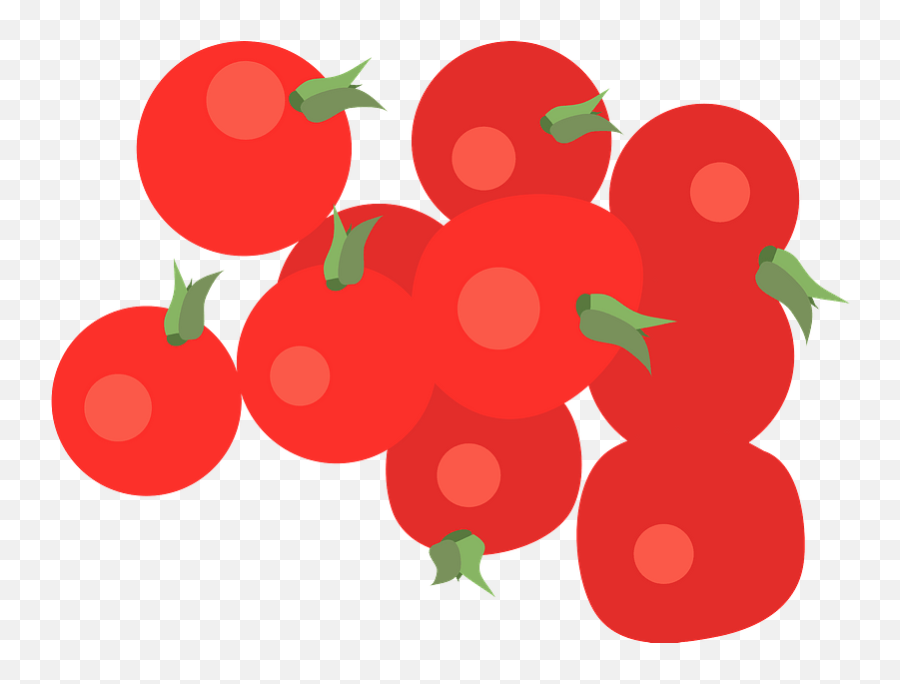 Small Tomatoes Clipart Free Download Transparent Png Emoji,Tomatoes Clipart