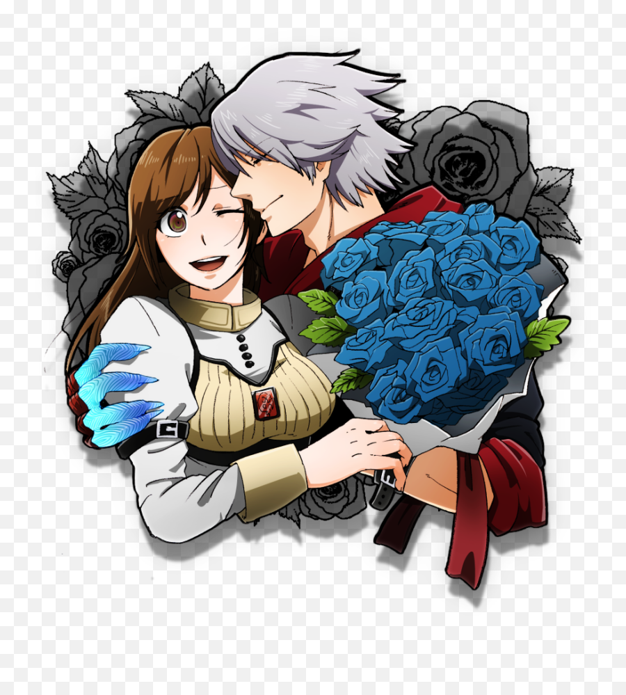 Download Devil May Cry Clipart - Devil May Cry Anime Romance Emoji,Cry Clipart