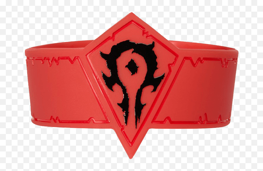 Download Warcraft Movie Horde Rubber Bracelet - Full Size Emoji,Wow Horde Logo