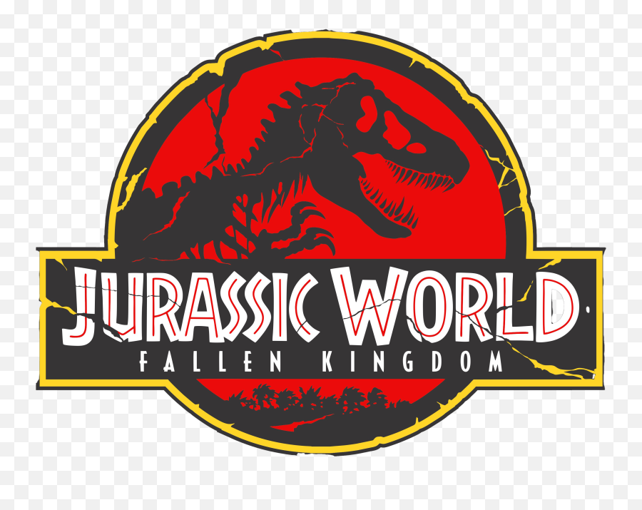 Jurassic World Fallen Kingdom Movie Logo Free Png Image Emoji,The Emoji Movie Logo