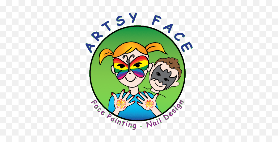 Painted Face Logo - Logodix Emoji,Face Painting Logo