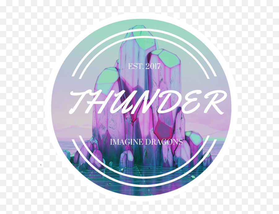 Download Imagine Dragons Thunder Png - Full Size Png Image Thunder Imagine Dragons Emoji,Imagine Dragons Logo