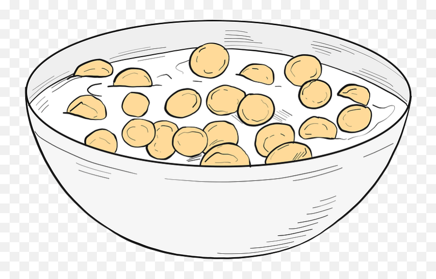Cereal Clipart - Bowl Emoji,Cereal Clipart