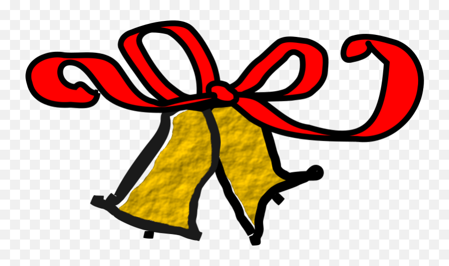 Free Clipart Xmas - Bells Kattekrab Pita Dan Lonceng Natal Emoji,Christmas Bells Clipart
