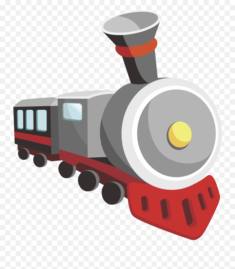 Download Related Wallpapers - Cartoon Train Vector Png Emoji,Train Png