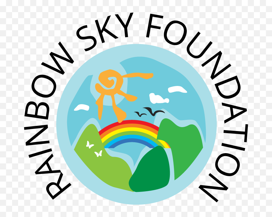 Logo Design For Rainbow Sky Foundation - Language Emoji,Charity Logo