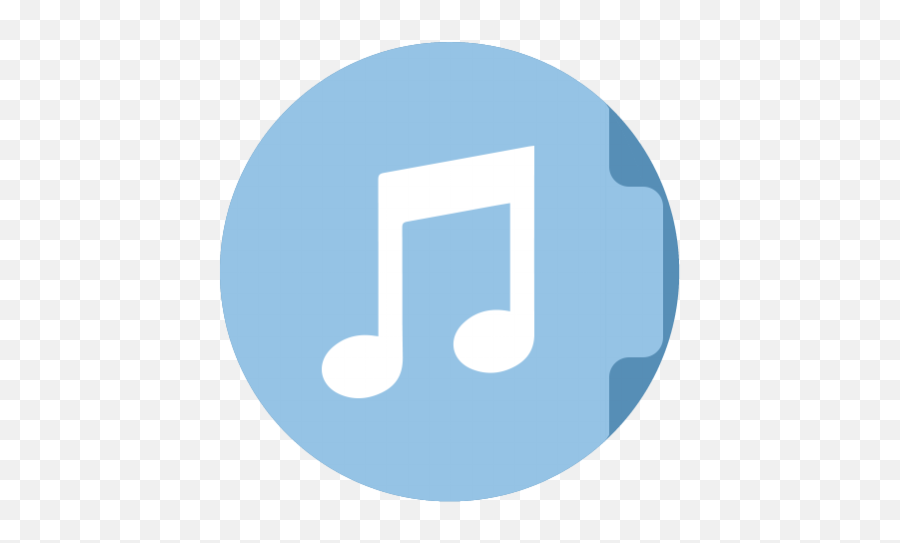 Folder Music Icon - Musical Note Button Png Emoji,Music Icon Png