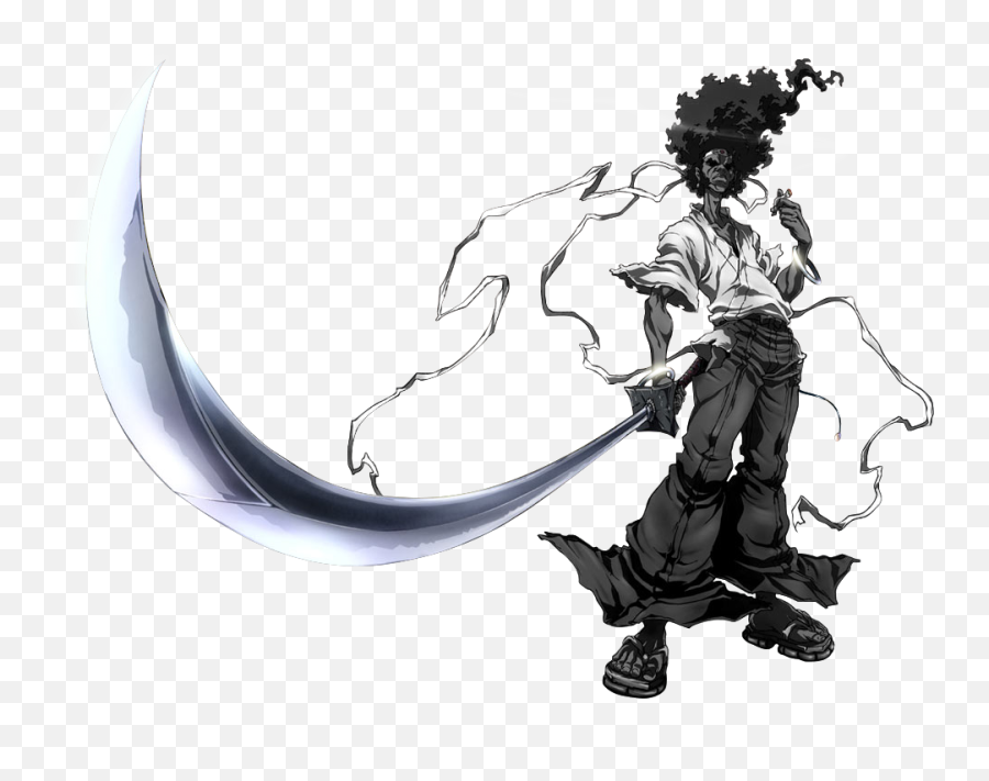 Afro Samurai Transparent Png Image - Afro Samurai Png Emoji,Afro Transparent